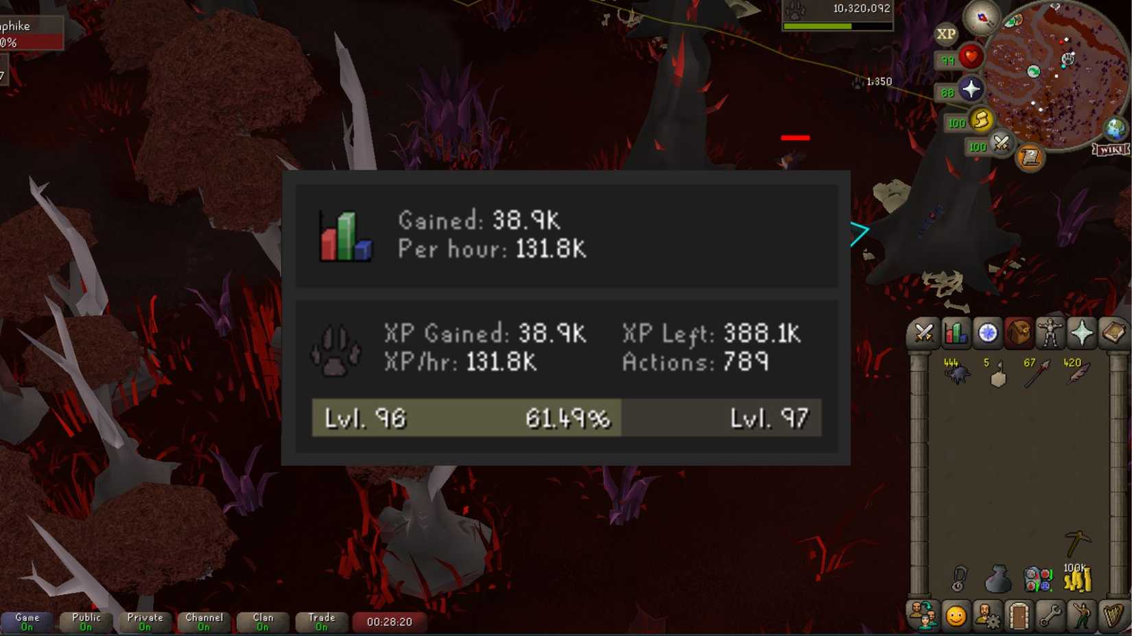 OSRS Hunter XP