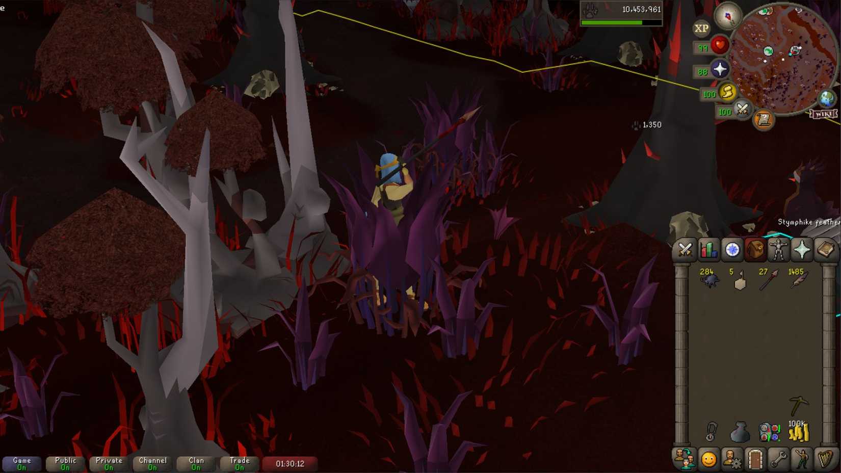 OSRS Spear Throw