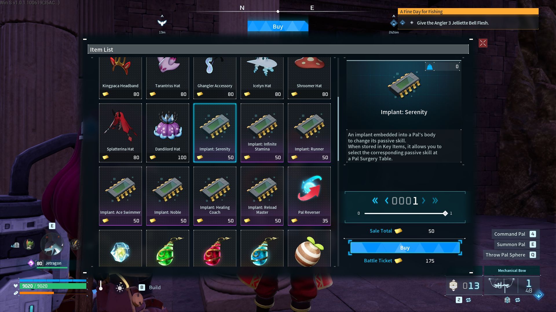 Palworld Implant