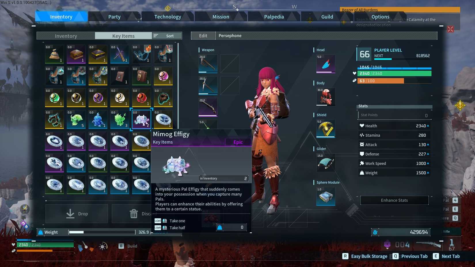 Palworld Key Items