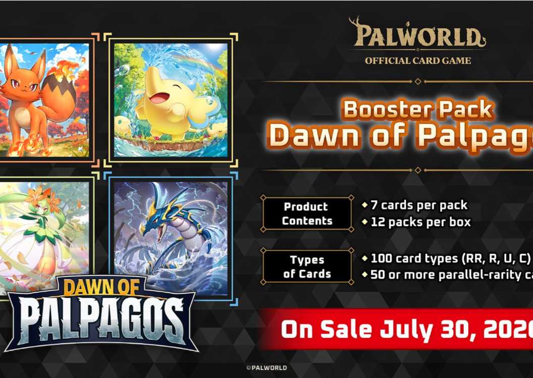 Palworld OCG Booster Pack Details