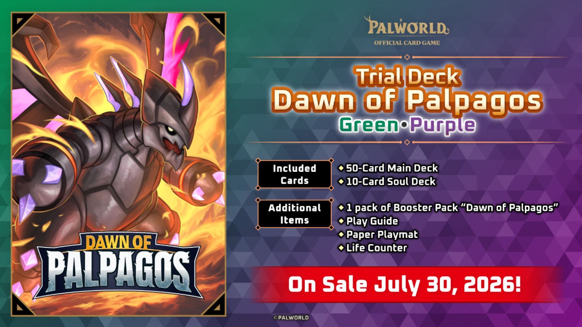 Palworld's Upcoming Official Card Game Features Base-Building and