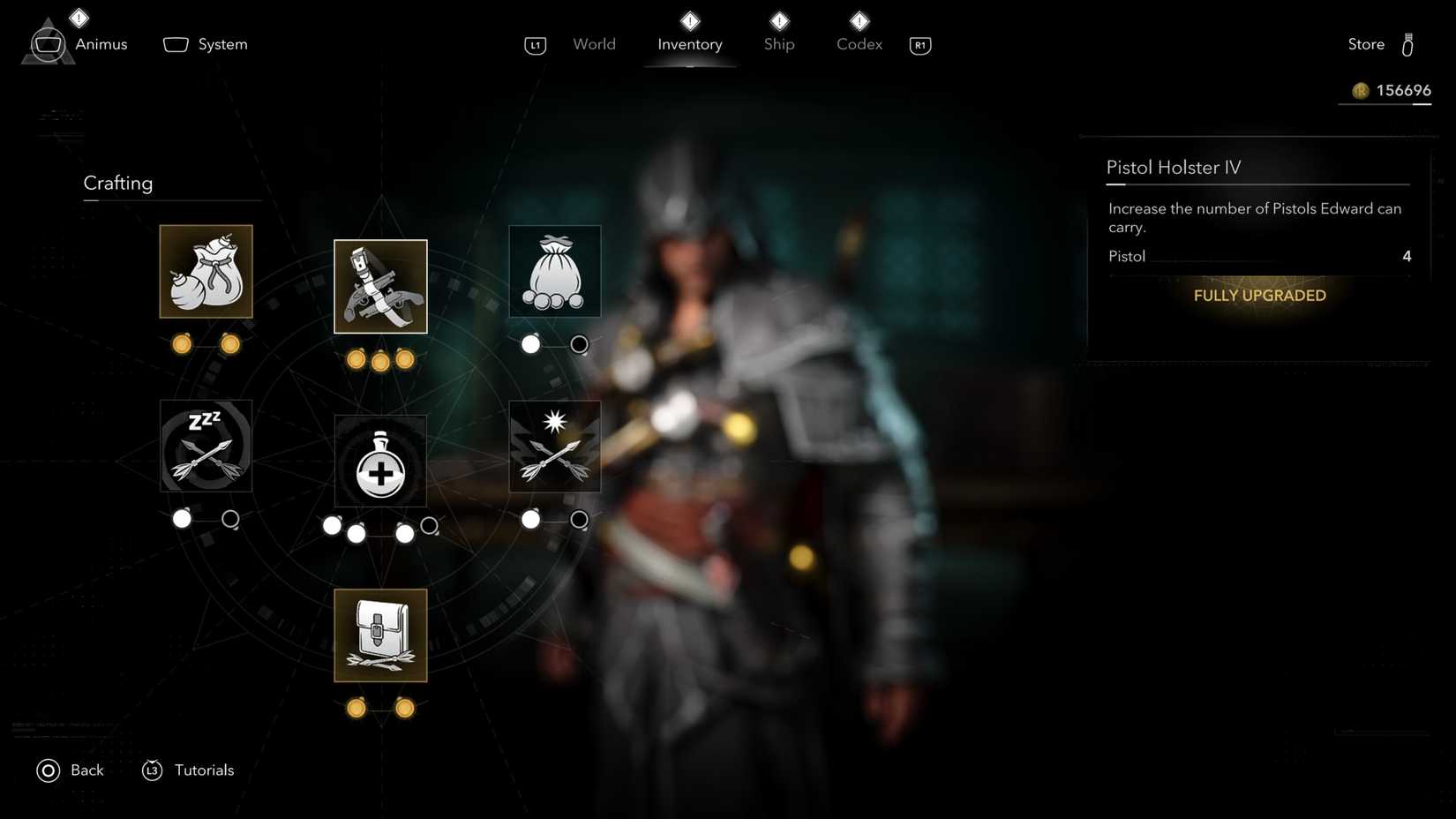 Pistol Holster upgrade in AC BLACK FLAG RESYNCED