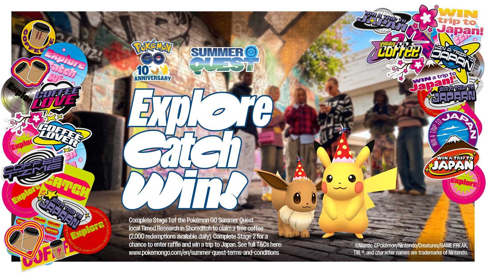 Pokémon GO is a summer quest event in London