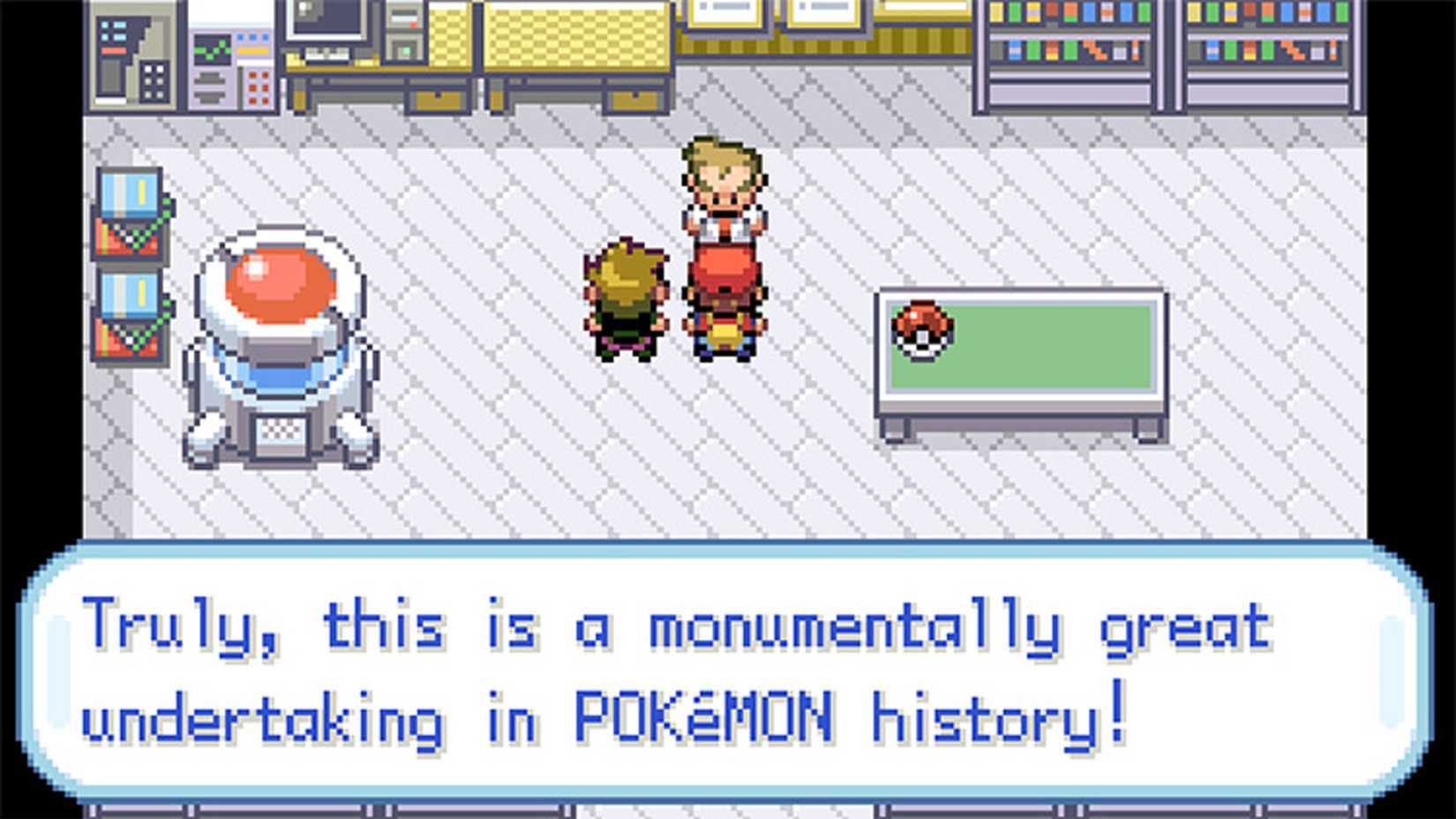 Pokemon FireRed LeafGreen Professor Oak National Dex-1