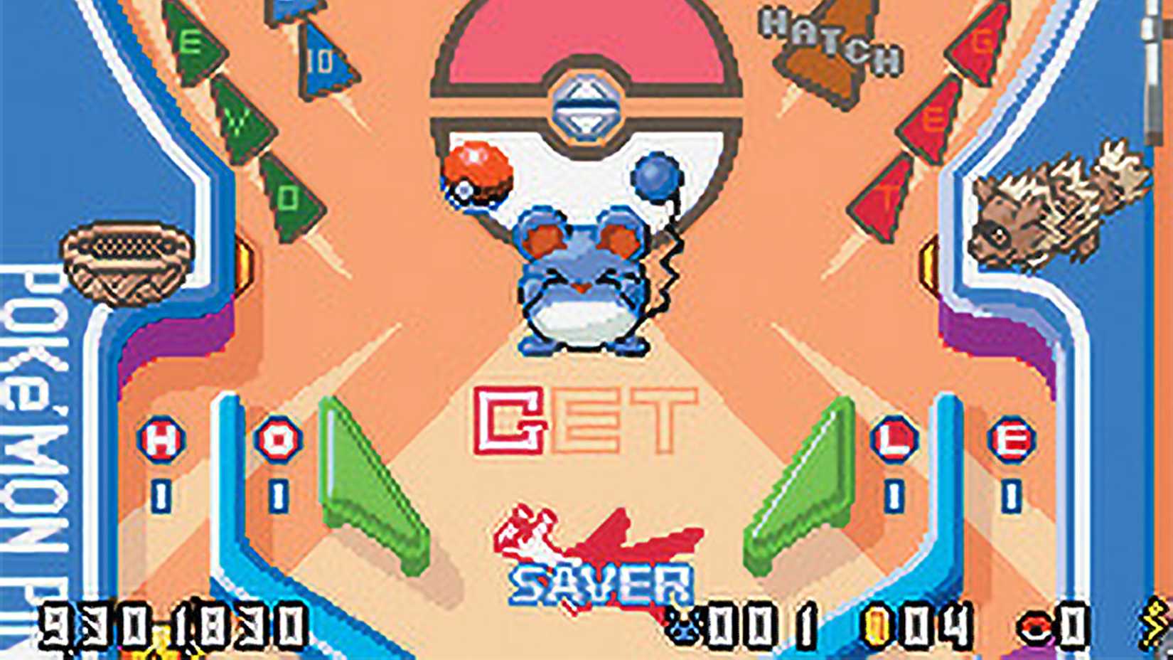 Pokemon Pinball Ruby and Sapphire