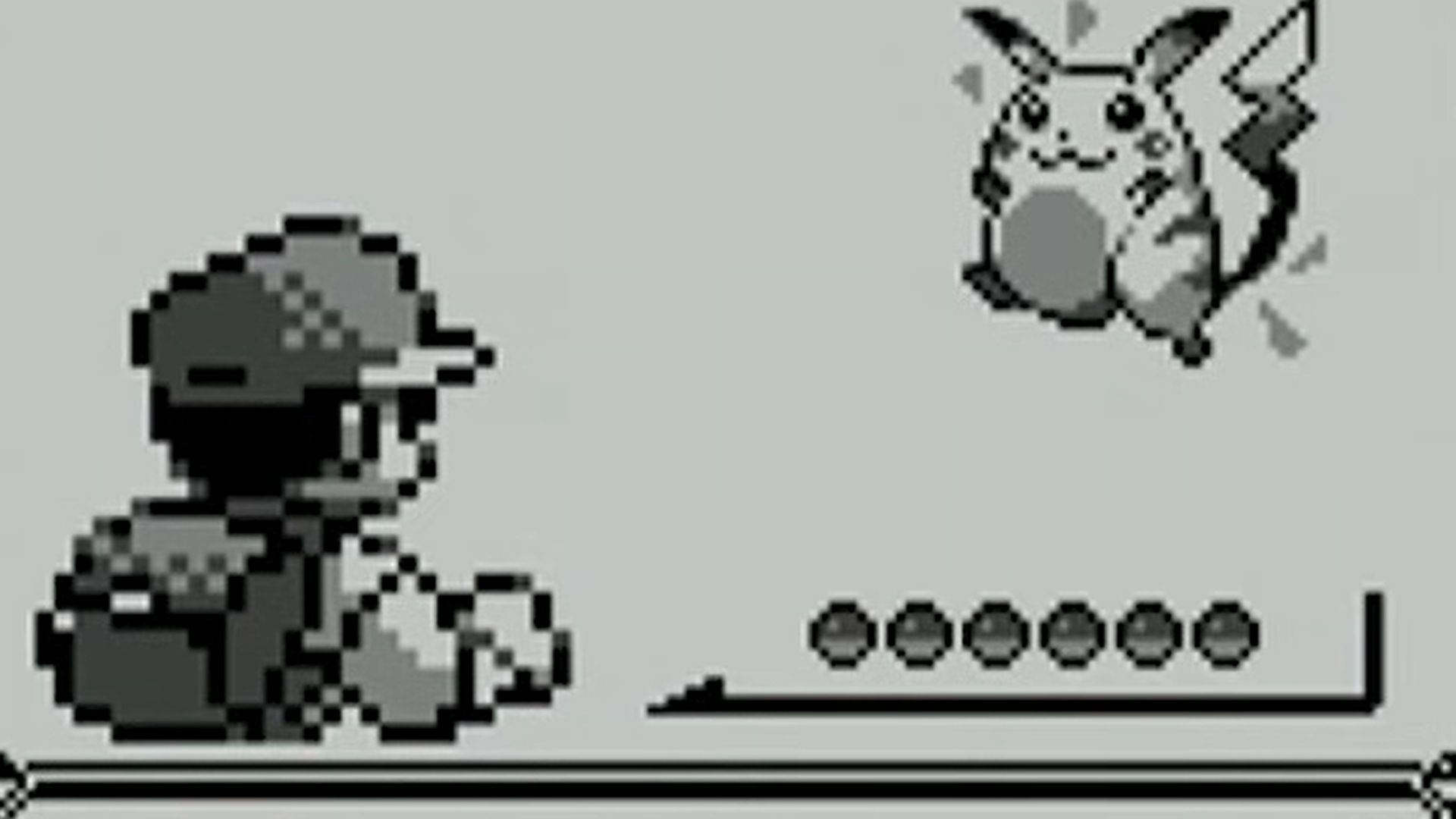 a wild pikachu