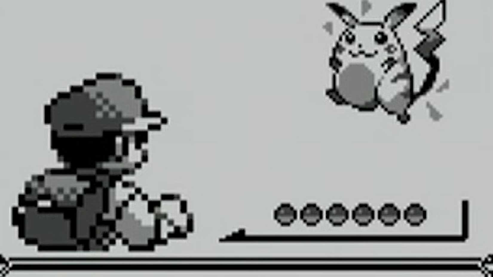 a wild pikachu