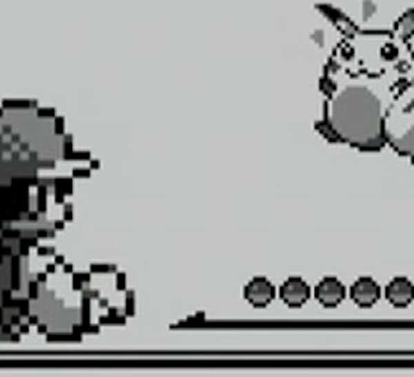 a wild pikachu