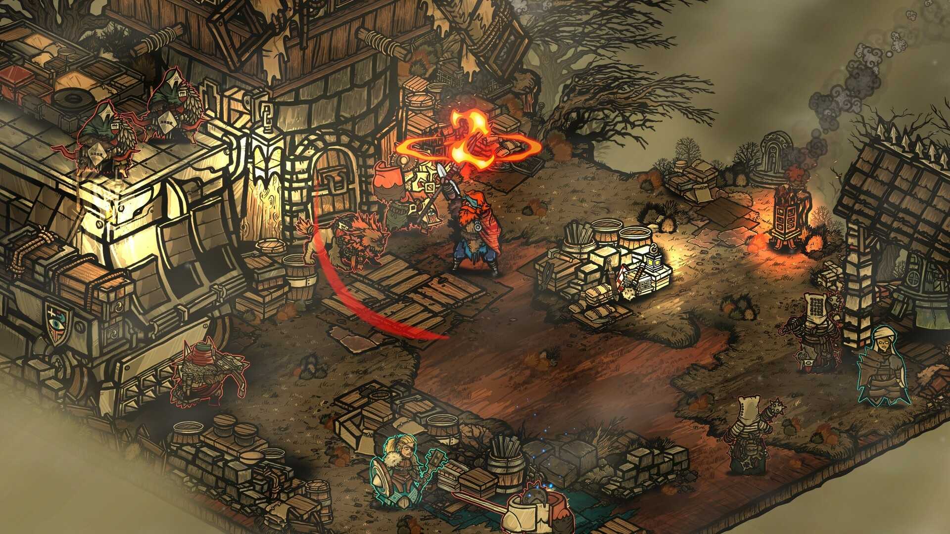 Prelude Dark Pain Combat Screen