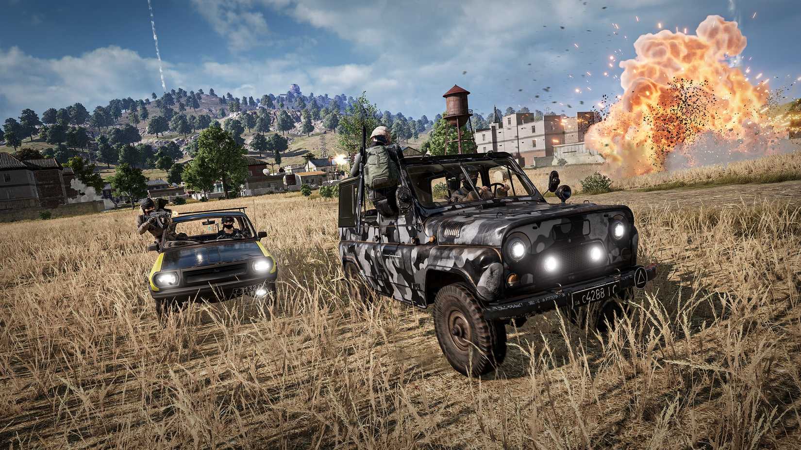 pubg vehicle combat