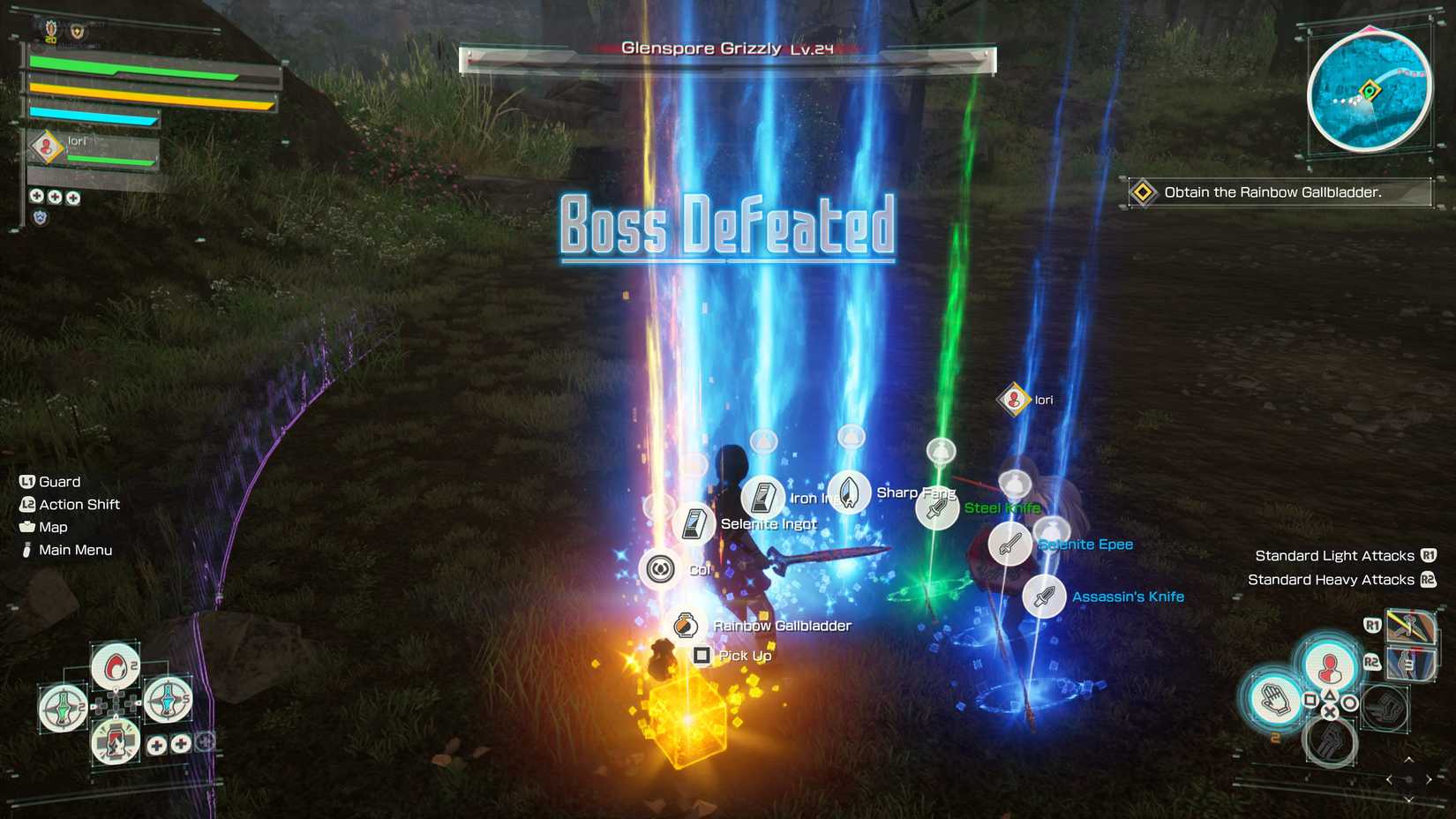 rainbow gallbladder reward echoes of aincrad