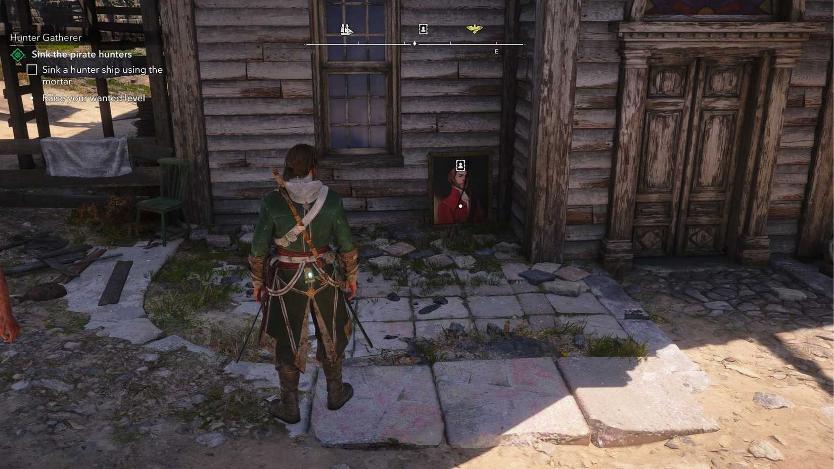 Robert Maynard's Creed Black Flag Portrait Location has been re-synced