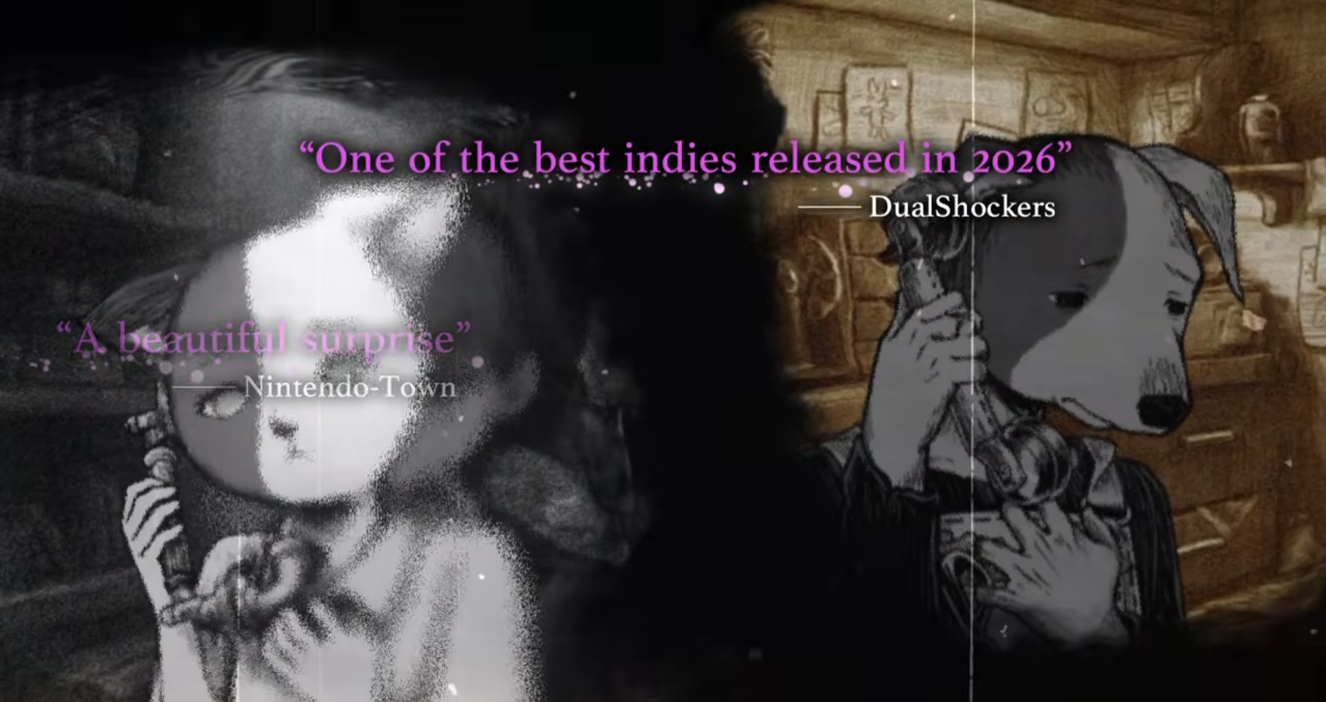 DualShockers quote in Accolades Trailer for Schrödinger's Call