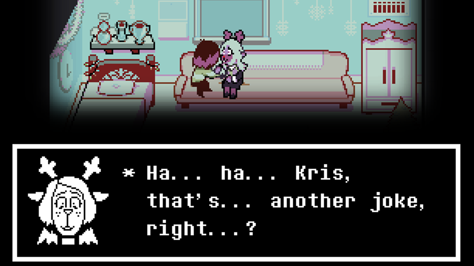 Deltarune Strange Route Noel's Room