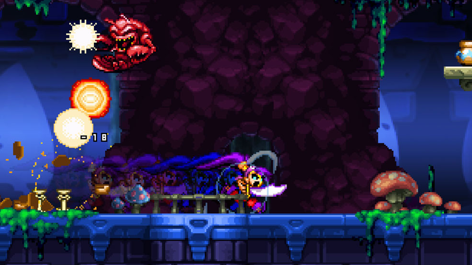 Shantae and the Pirate's Curse gameplay