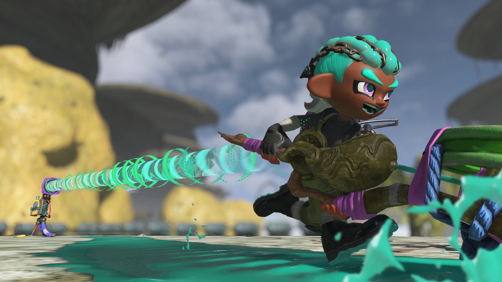 Splatoon Raiders Tether Wail