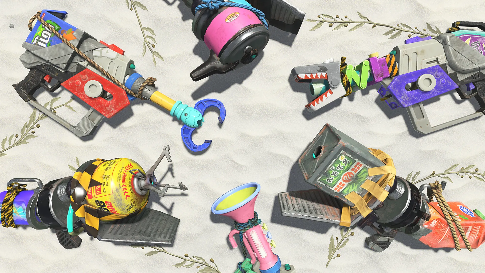 Splatoon Raiders Blasters