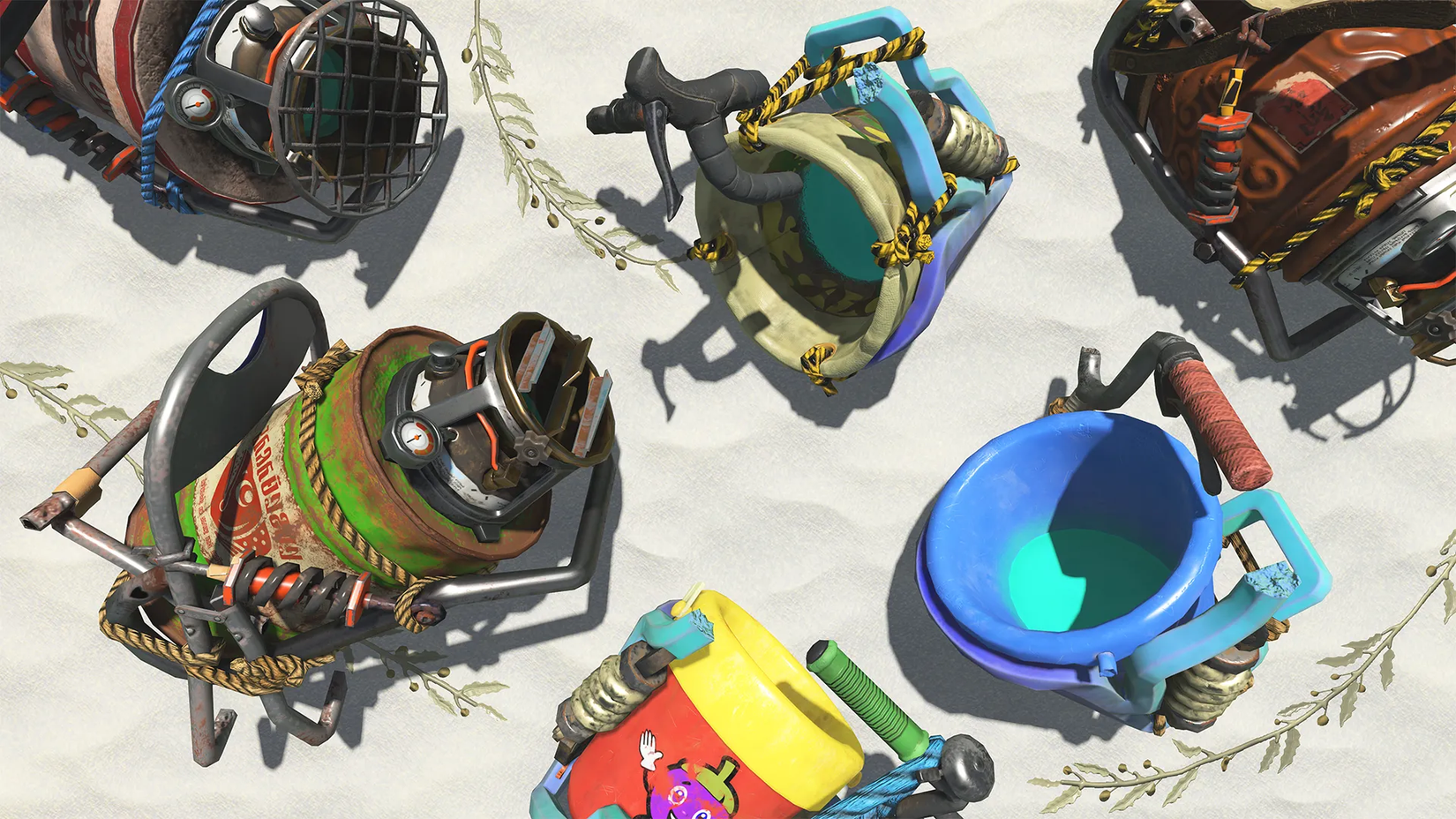 Splatoon Raiders Sloshers