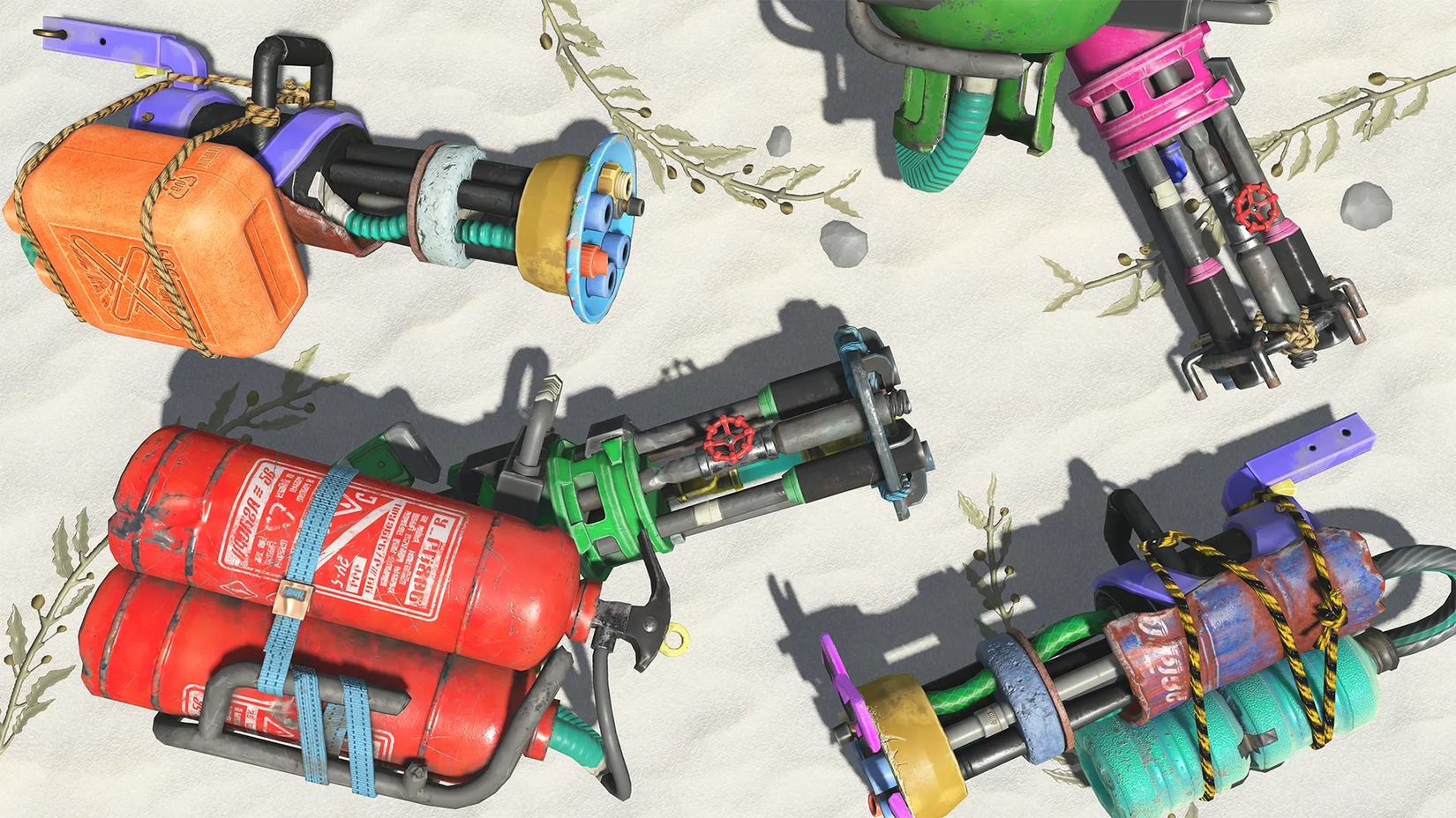 Splatoon Raiders Splatlings