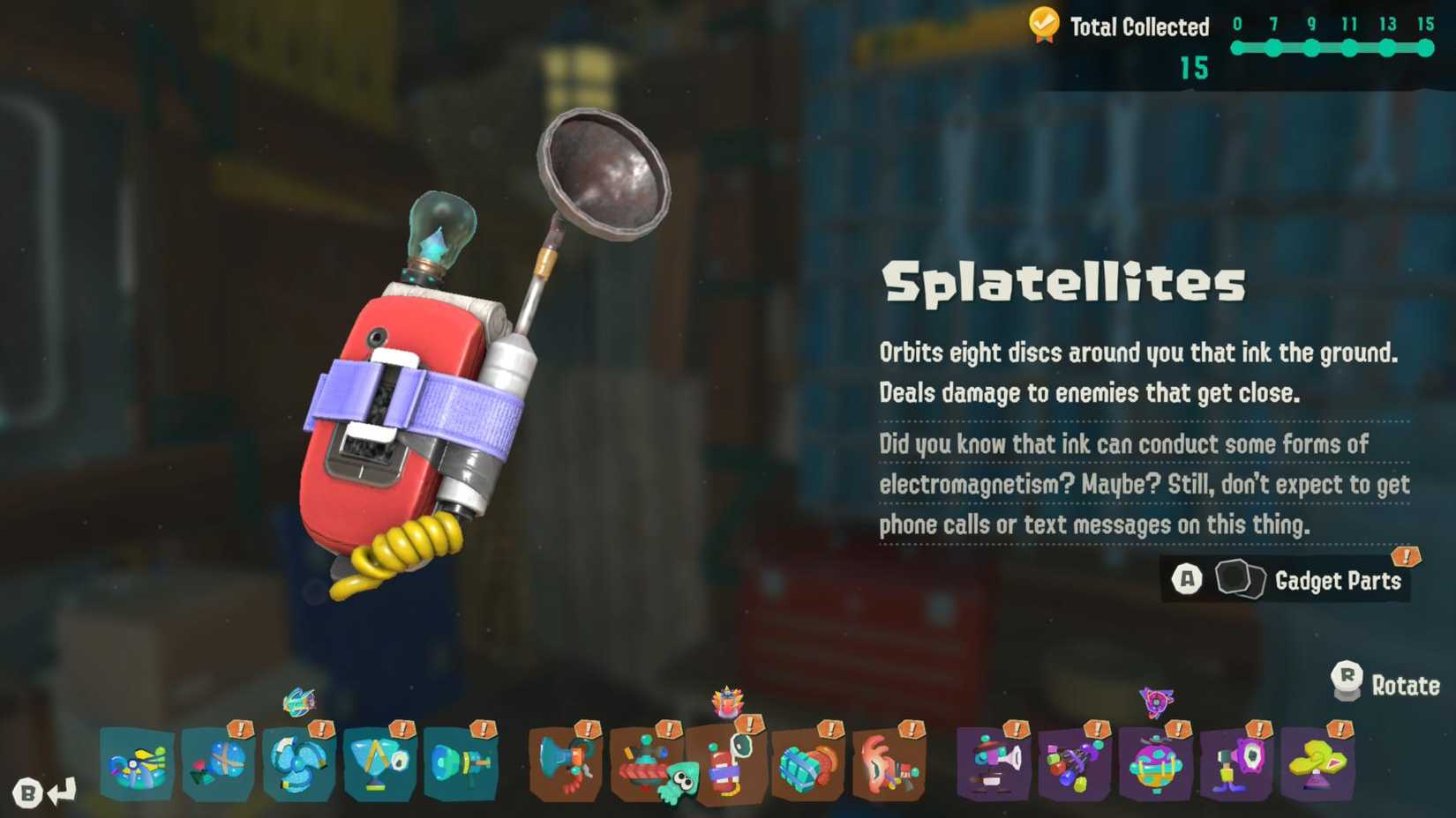 Splatoon Raiders Splatellites
