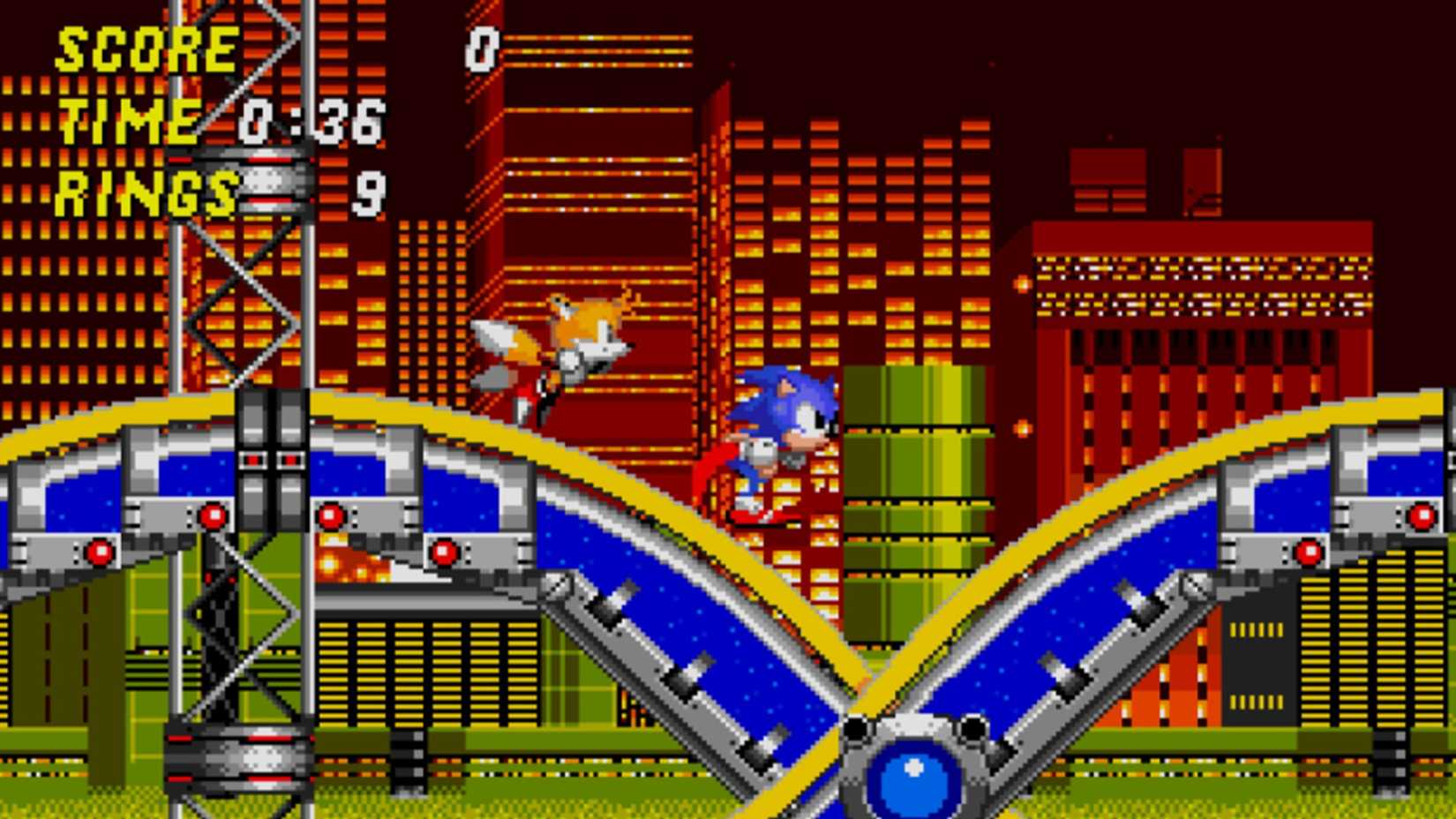 sonic and tails