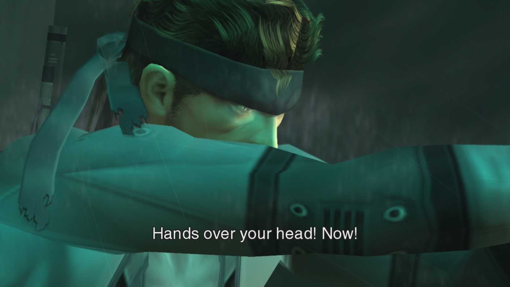 snake pointing his gun