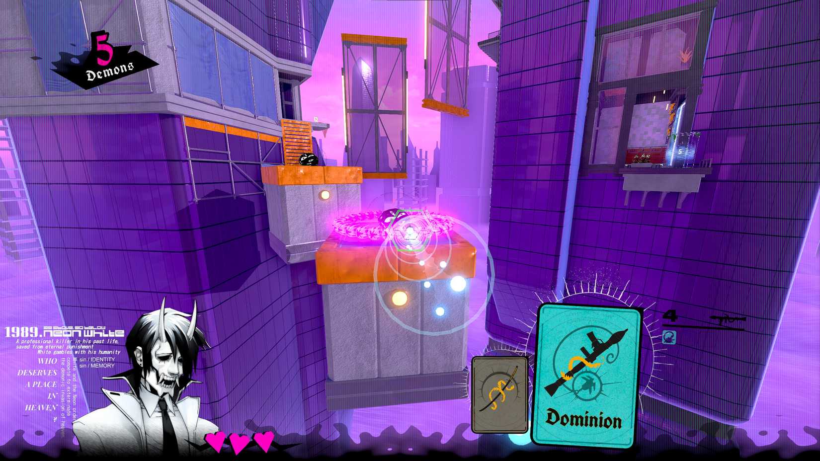 Neon White gameplay