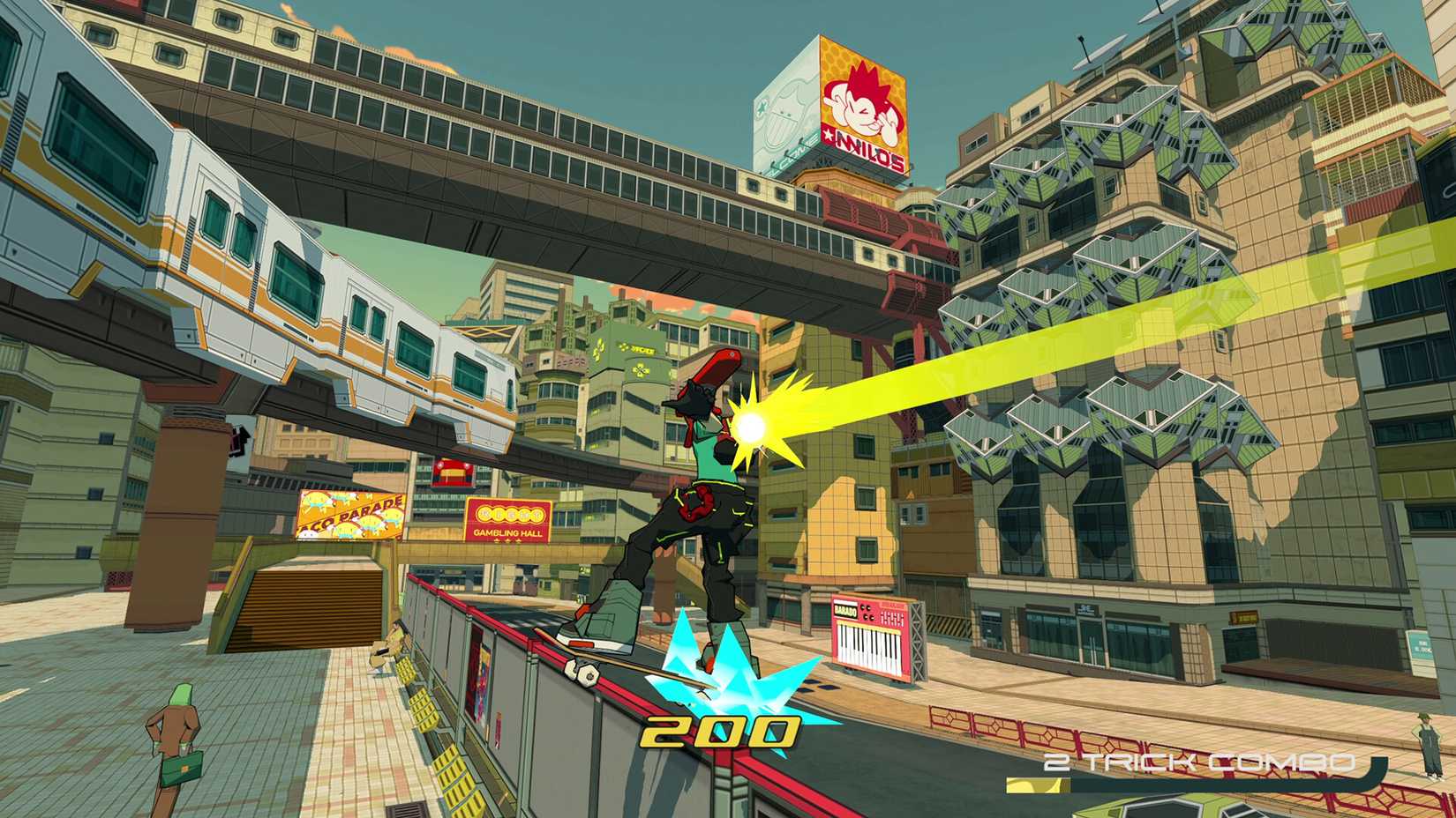Bomb Rush Cyberfunk gameplay