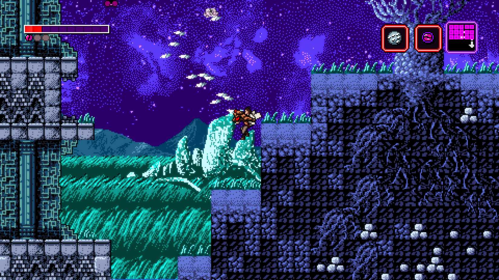 Axiom Verge gameplay