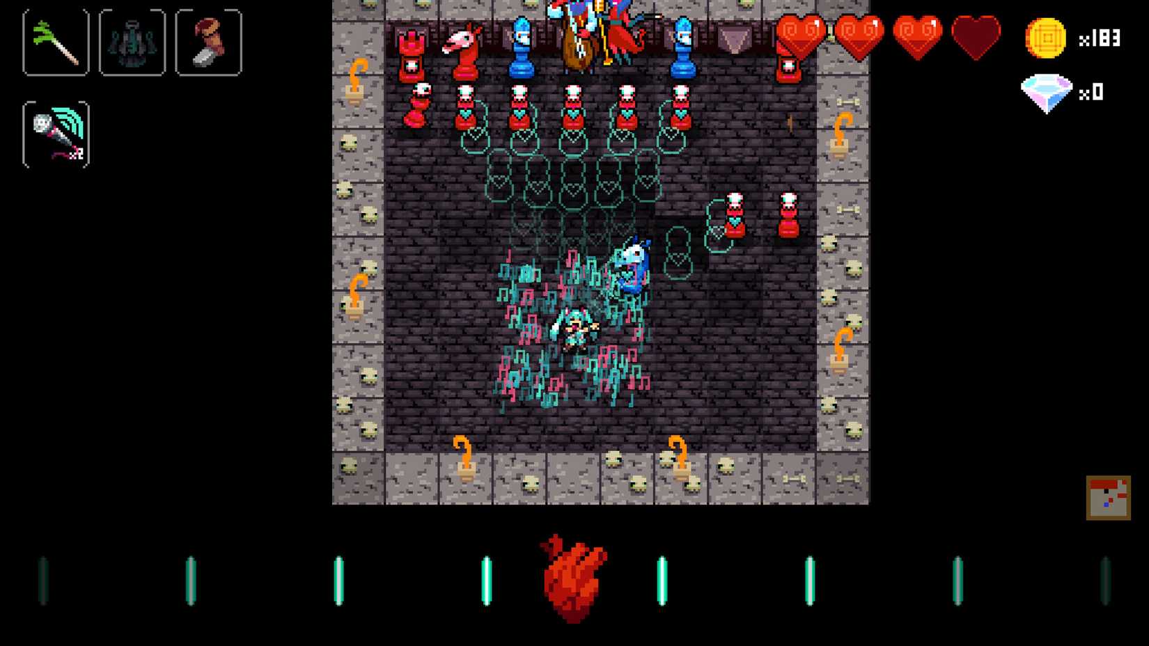Crypt of the NecroDancer Miku