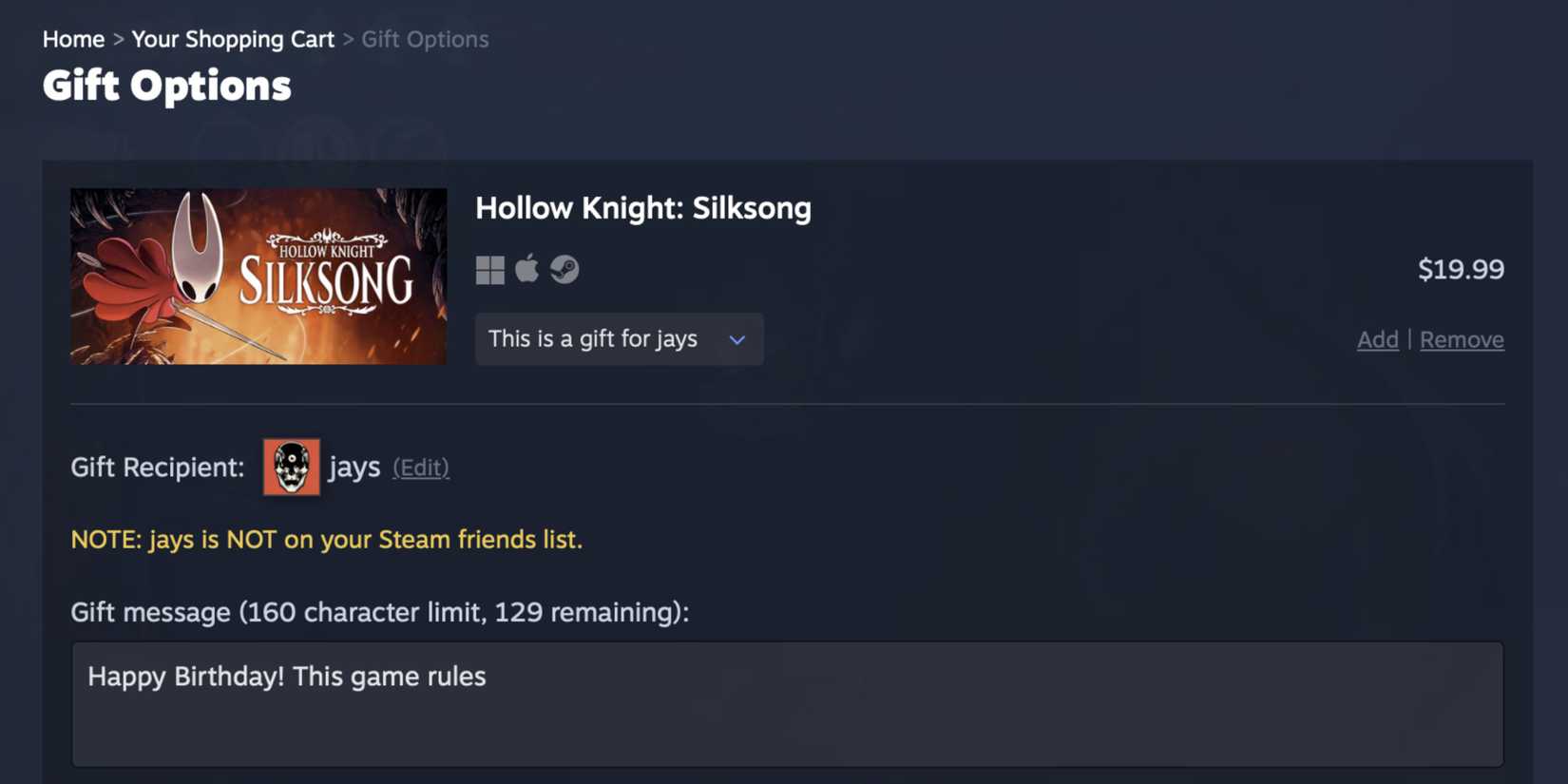 Steam is Making Gifting Significantly Better Right After Summer Sale 2