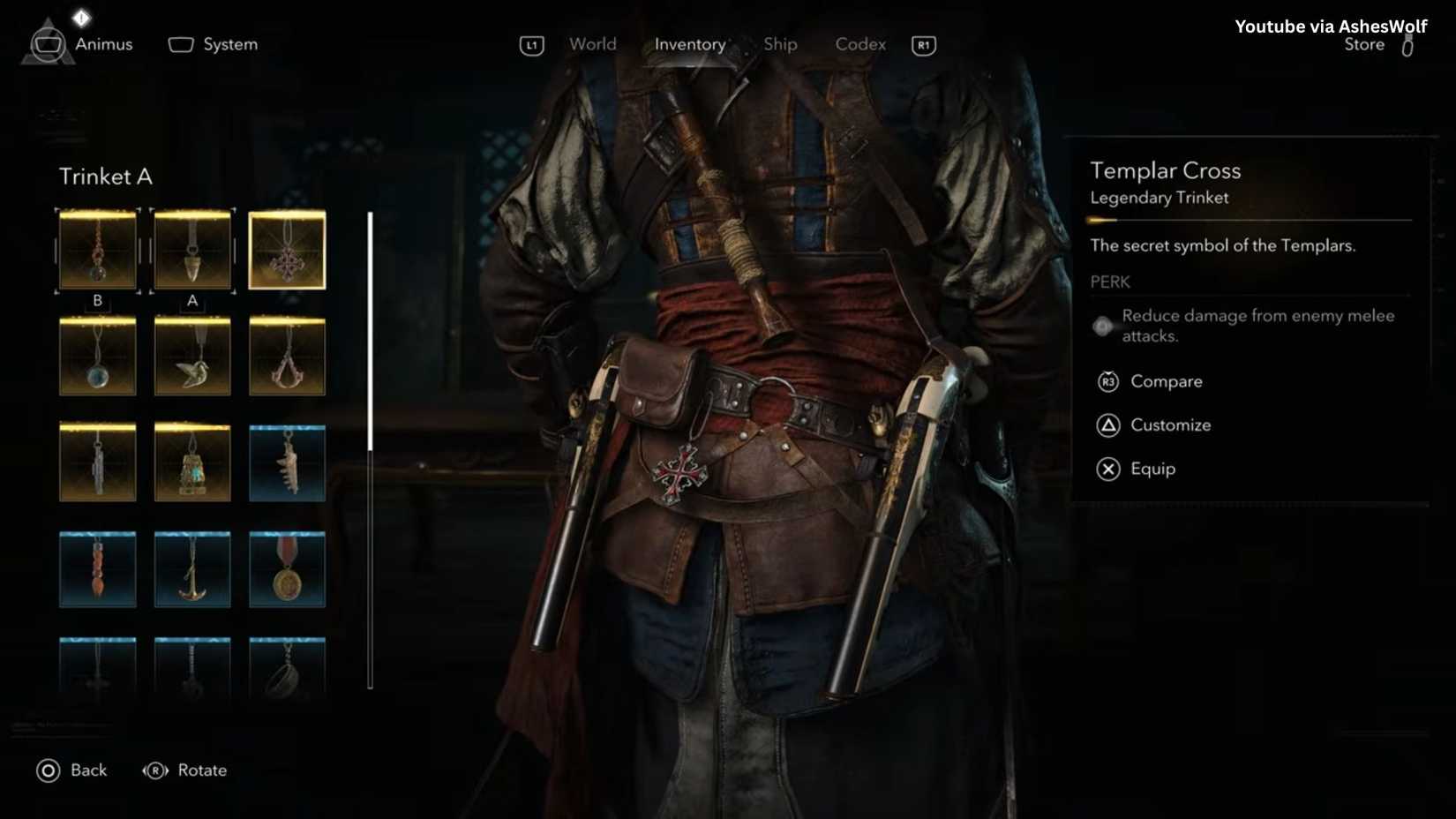 Templar Cross Assassin's Creed Black Flag Resynced