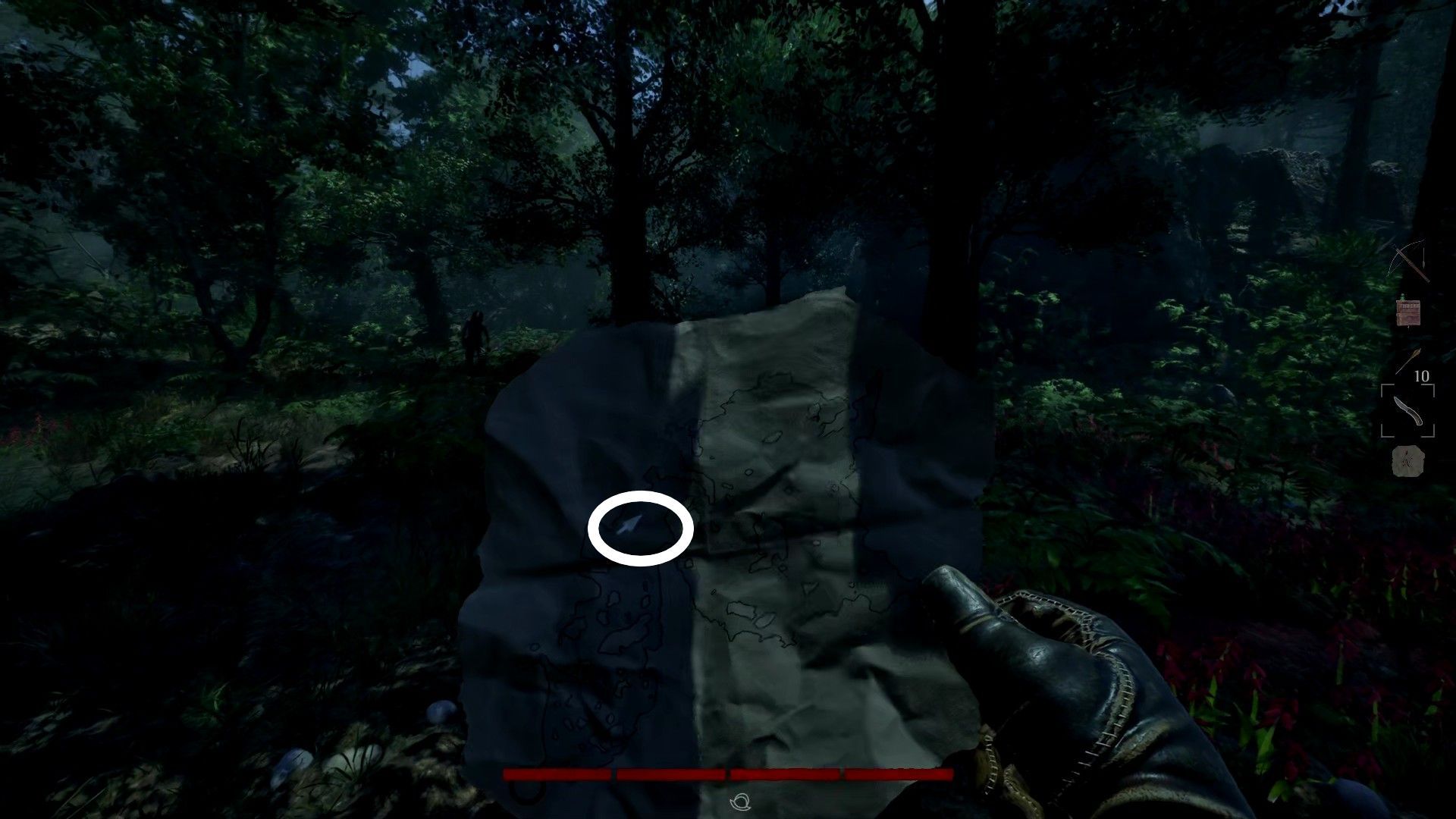 The Mound Scarlet Flower Woods Map 2