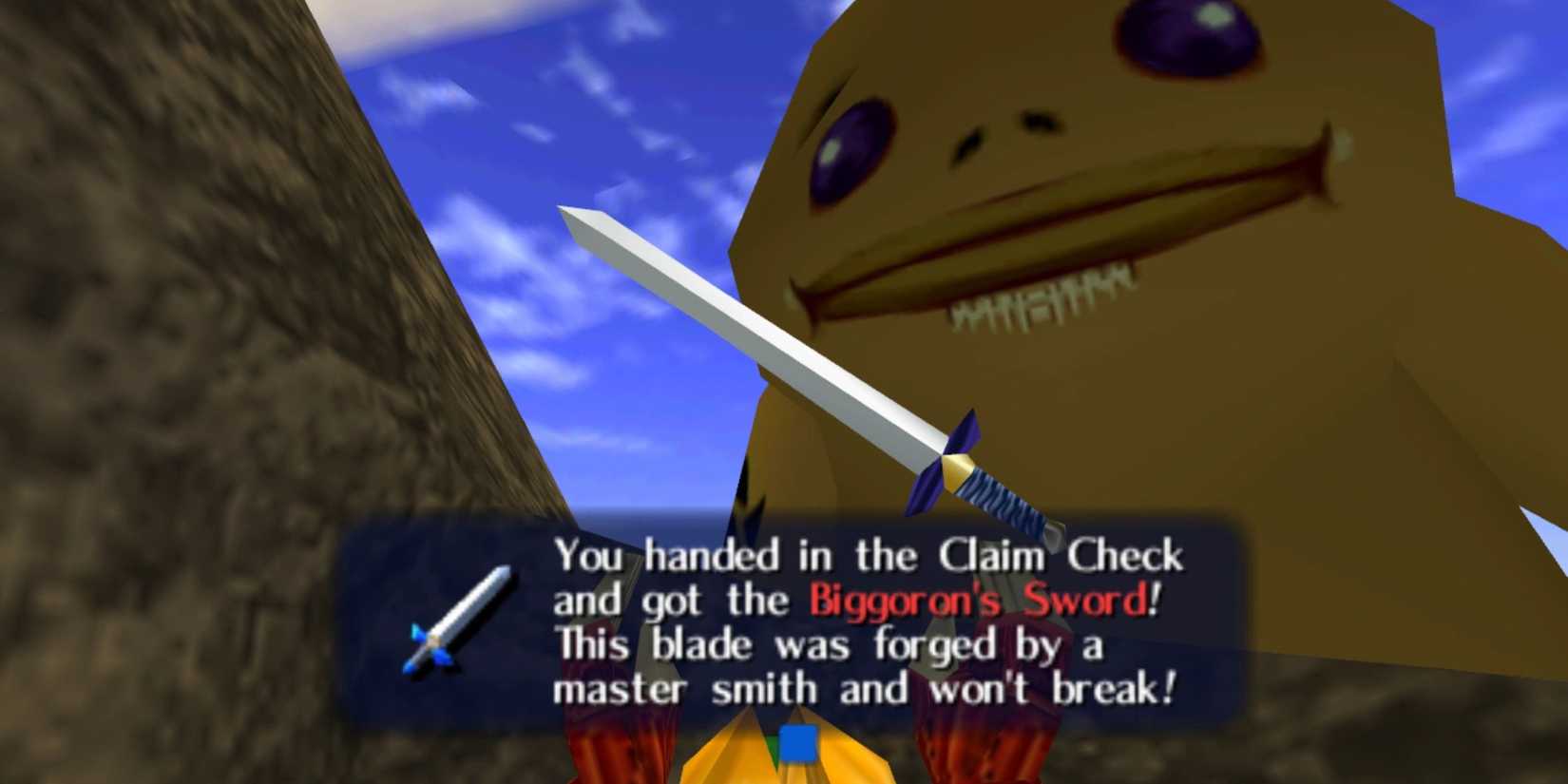 Things The Zelda Ocarina of Time Remake Must Leave Untouched Sword Fetch Quest
