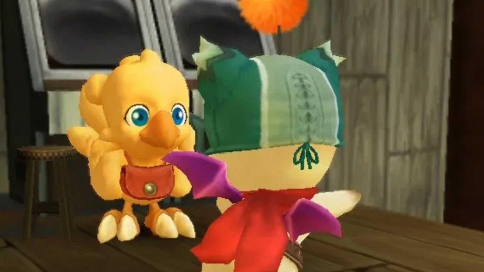 Wii Final Fantasy Fable Chocobo Dungeon
