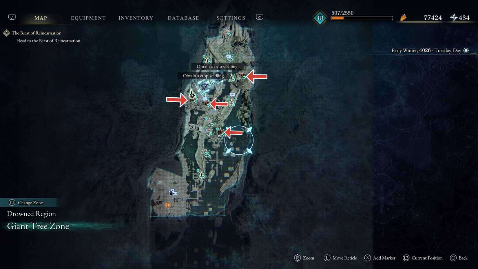 All Dragon Vein Shrines Locations in Giant Tree Zone Beast of Reincarnation