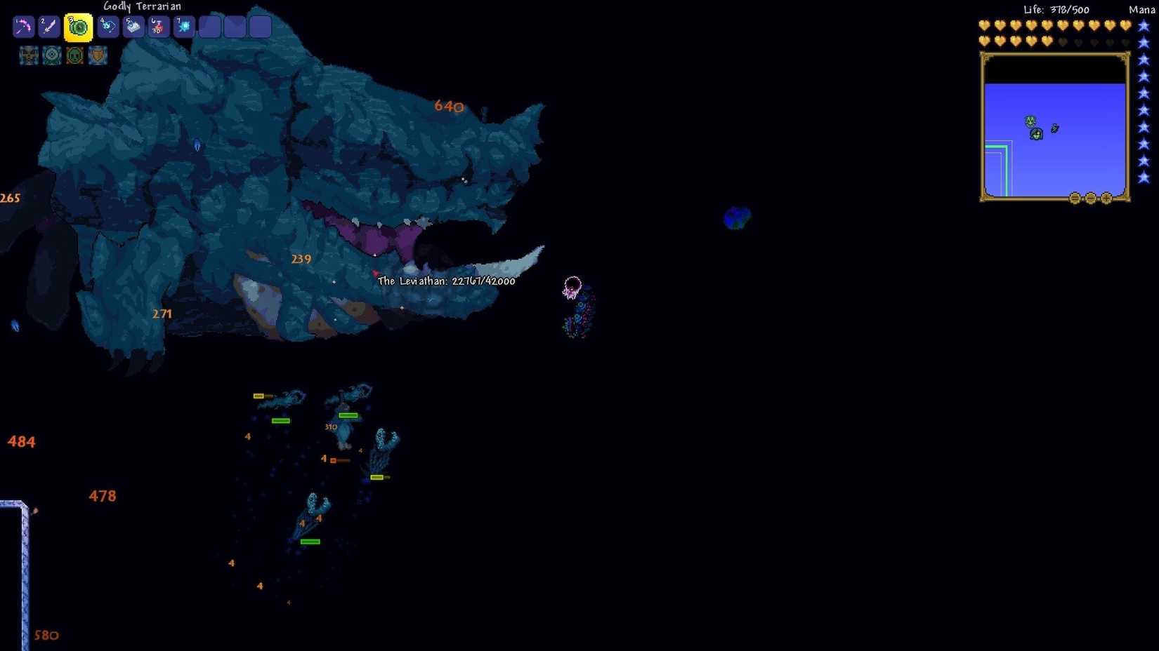 Calamity Terraria Boss Leviathan