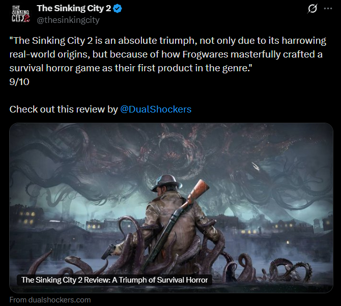 DualShockers' Review of The Sinking City 2