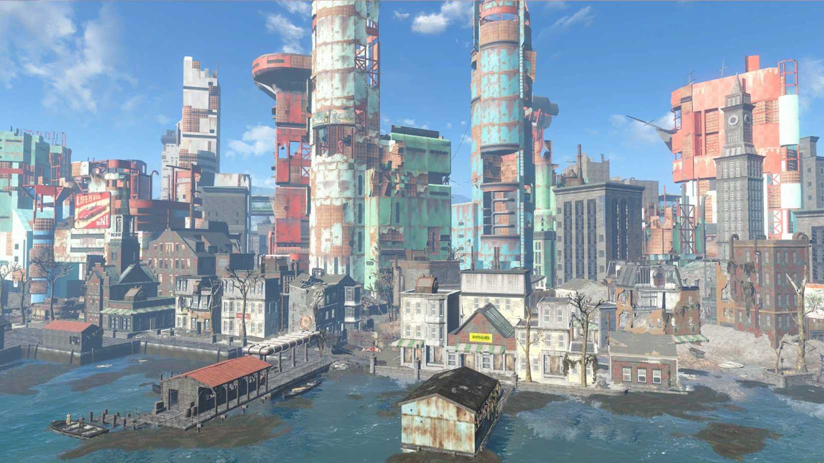 Fallout 4 Boston Harbor