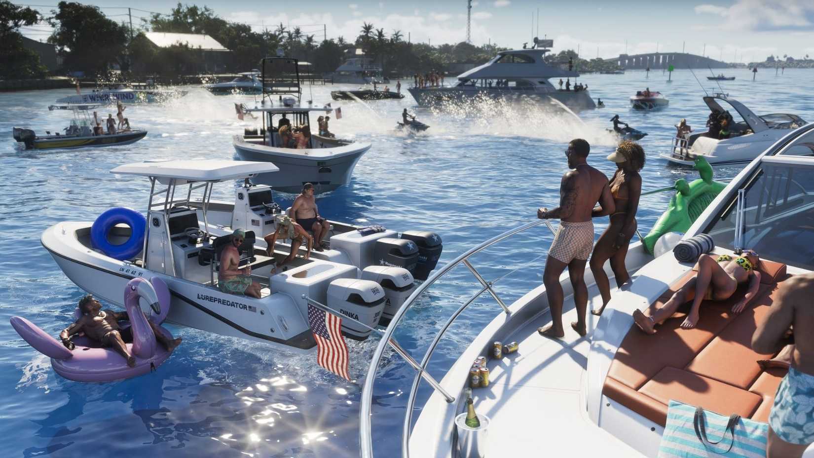 Grand Theft Auto 6 Amazing Features Boat Party