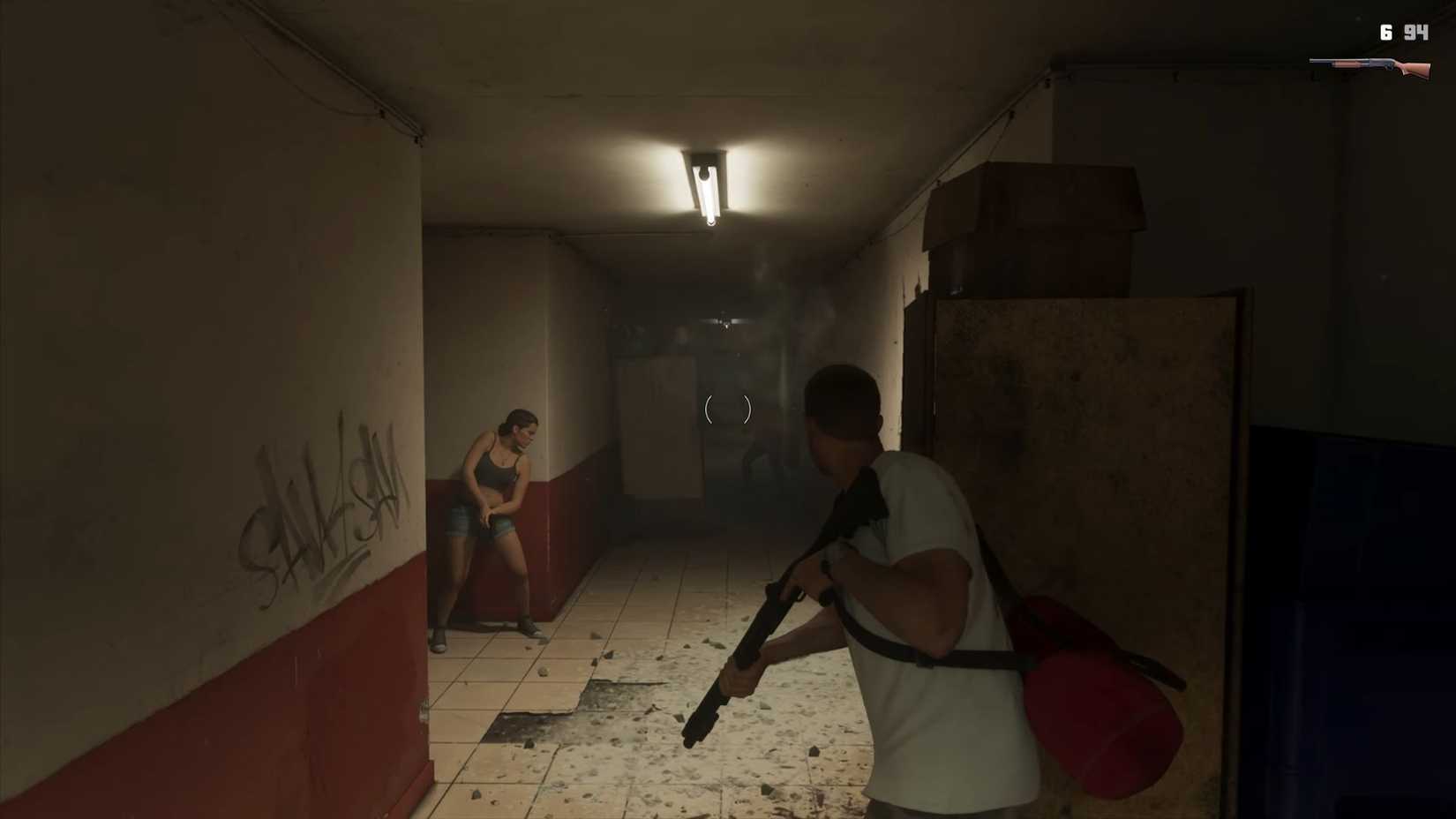 Grand Theft Auto 6 Amazing Features Jason in Shootout