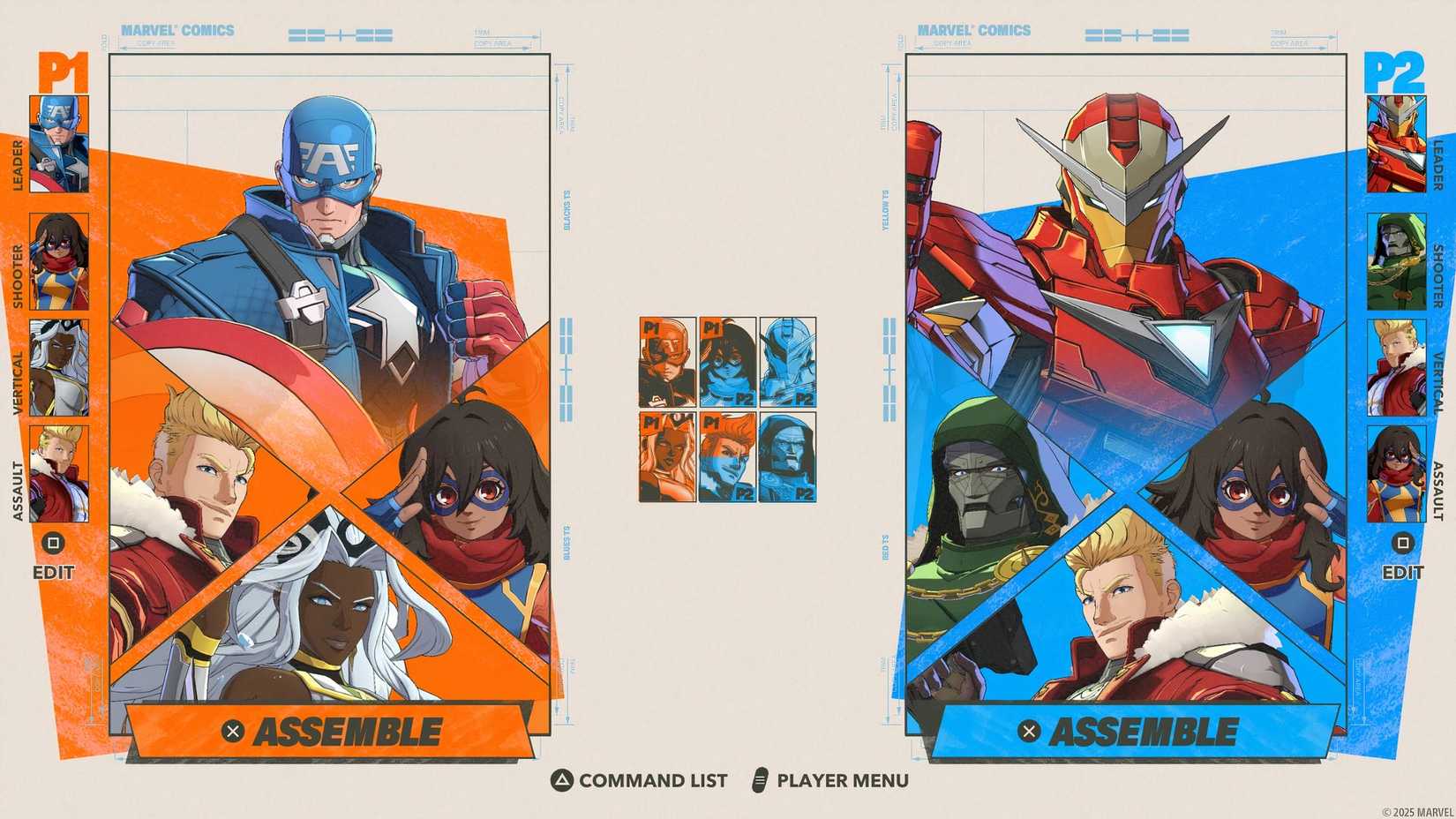 Marvel Tōkon Fighting Souls Team Select