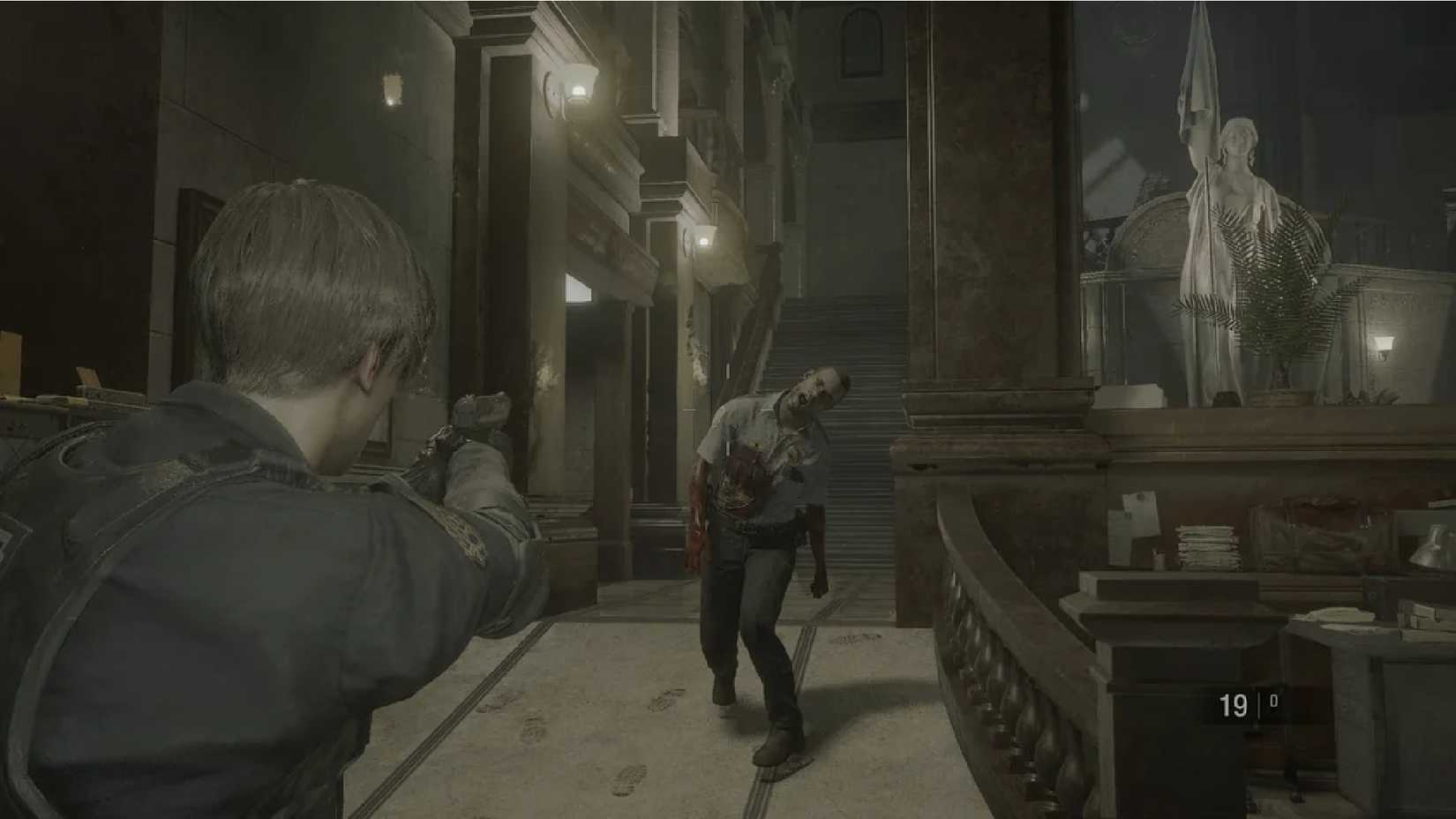 Resident Evil 2 Remake Leon Marvin
