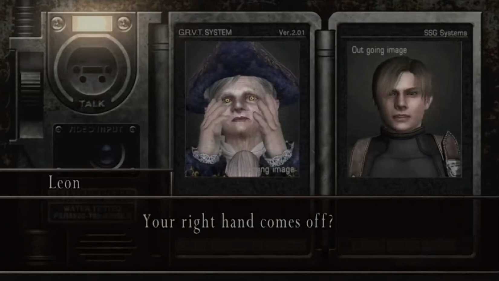 Resident Evil 4 Leon Salazar Your Right Hand Comes Off