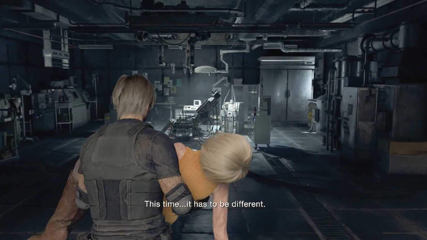 Resident Evil 4 Leon Saving Infected Ashley