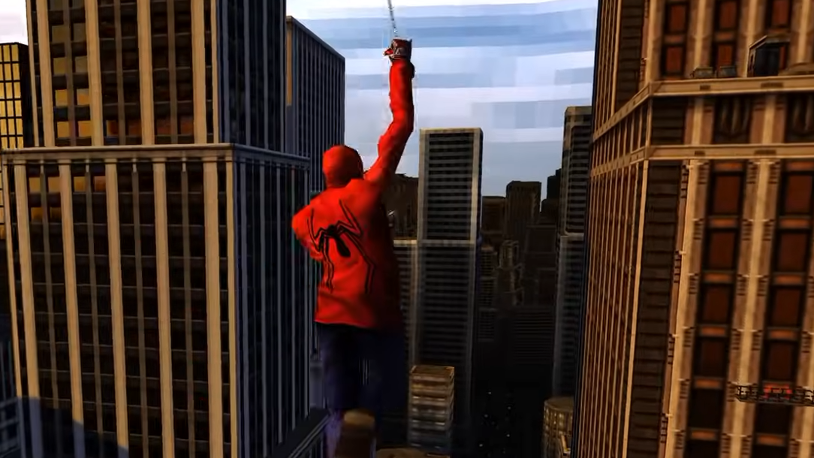 Spider-Man 2002 Web swing
