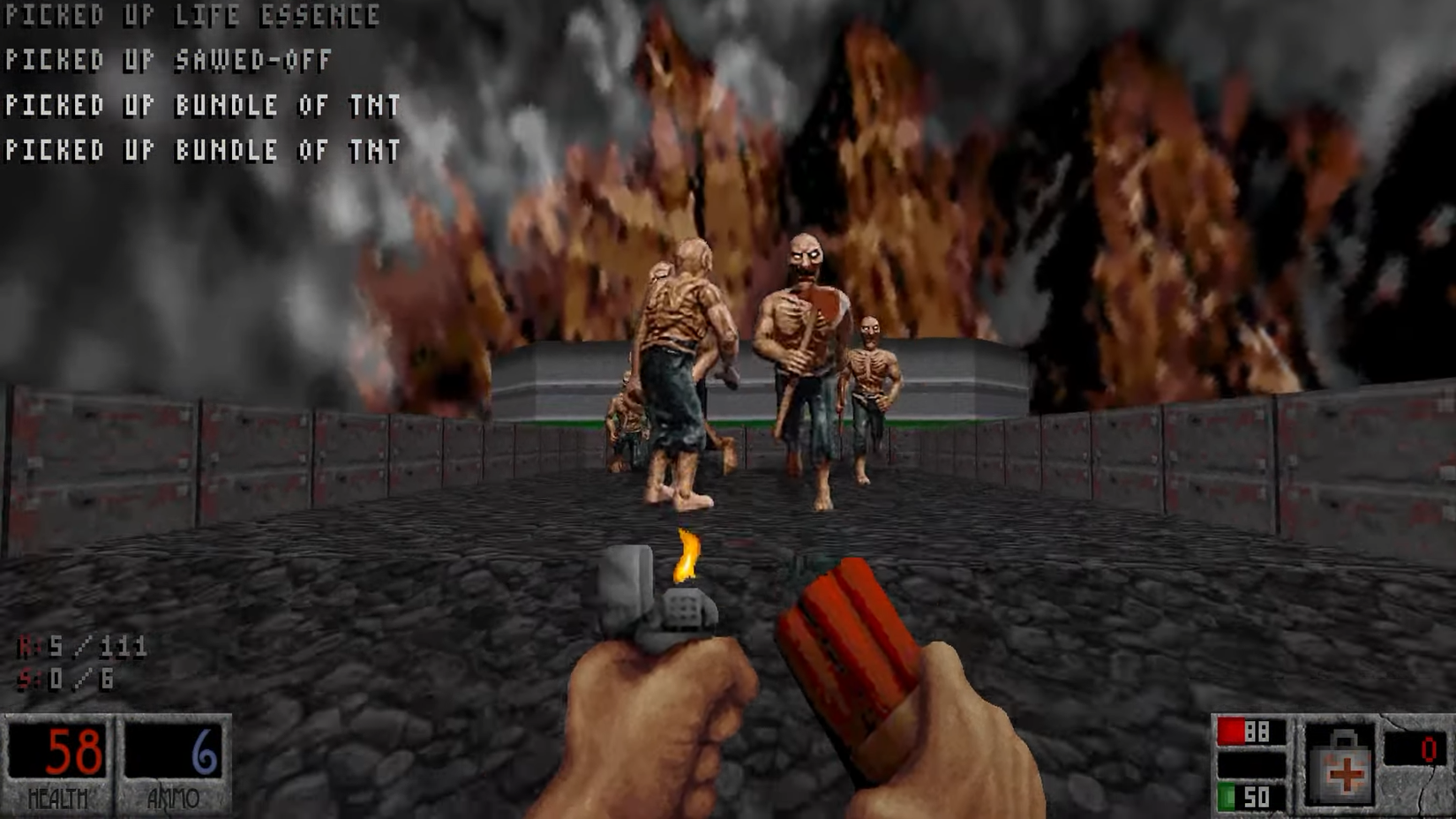 Blood 1997 gameplay