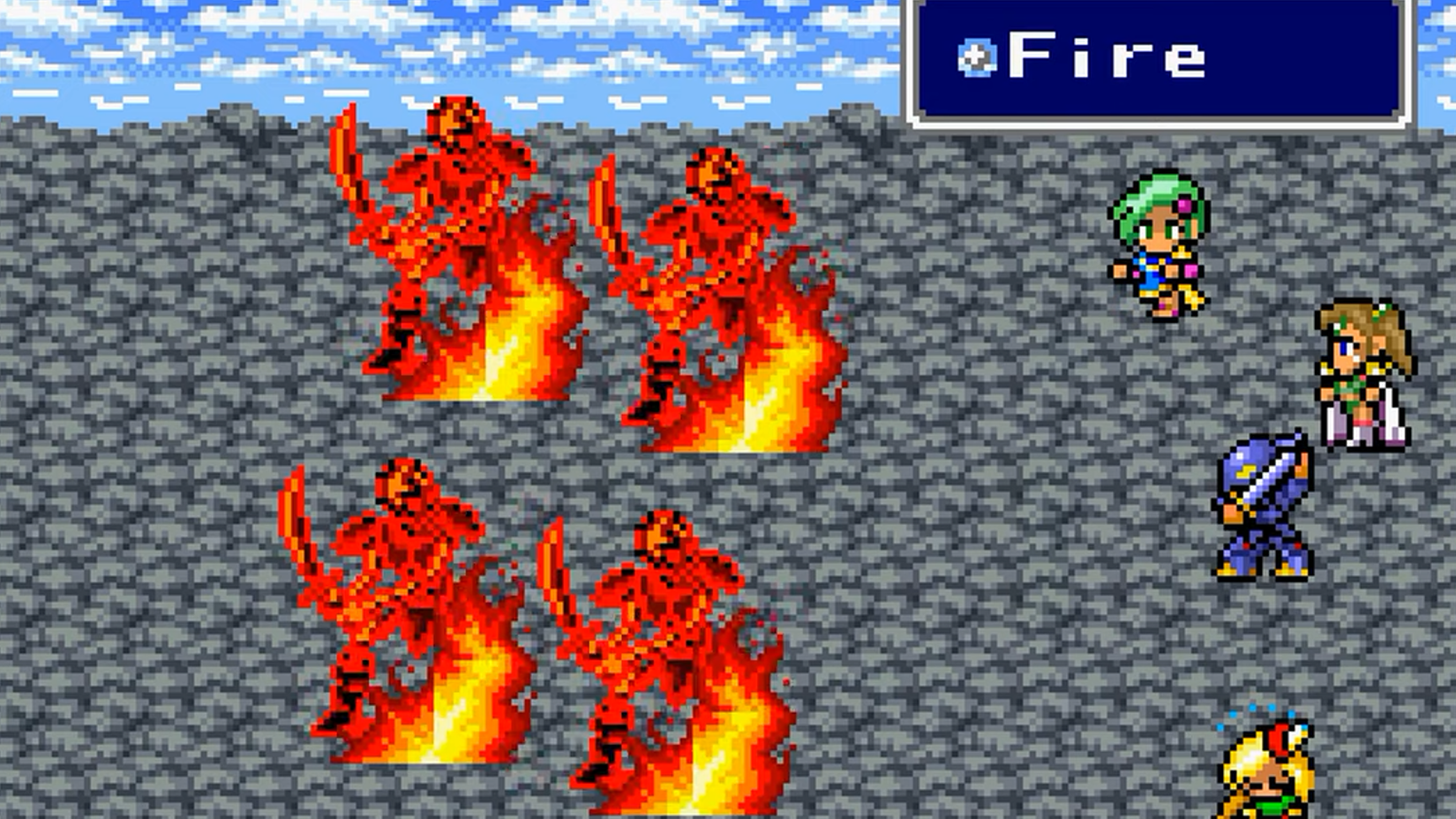 Final Fantasy IV gameplay