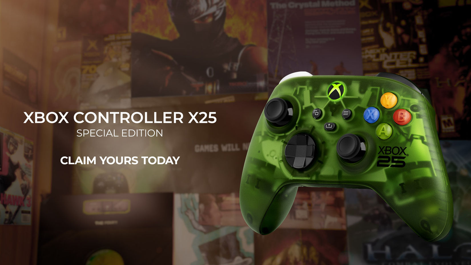 XBOX X25 special edition controller